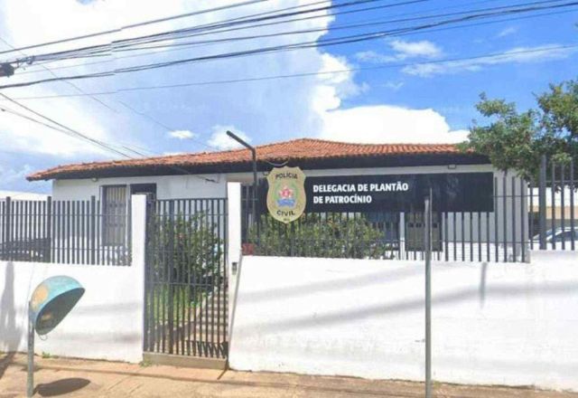 Delegacia em Patrocínio (MG) | Reprodução/Google Street View