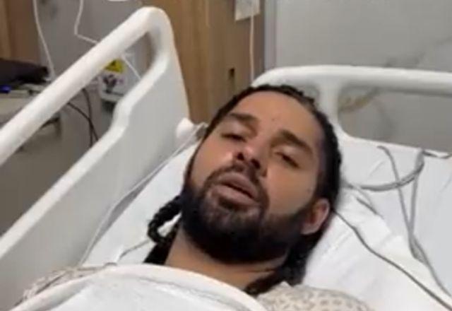 Deputado David Mirando no Hospital
