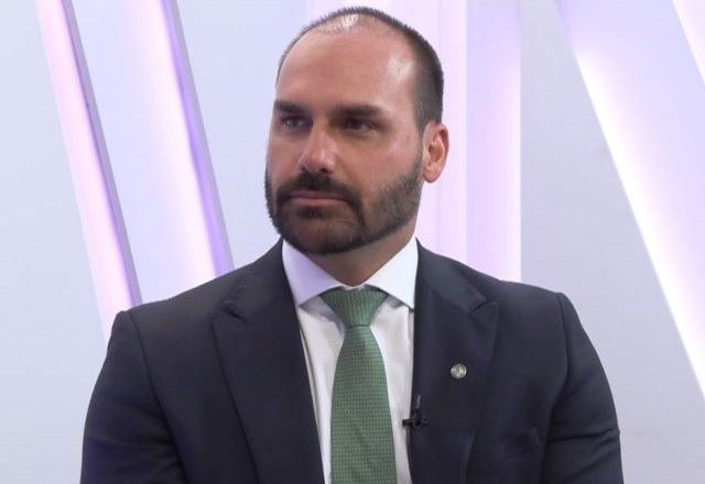 Deputado Eduardo Bolsonaro (PL-SP) em entrevista ao Perspectivas | SBT News
