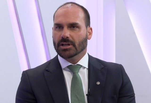 Deputado Eduardo Bolsonaro (PL-SP) em entrevista ao Perspectivas | SBT News