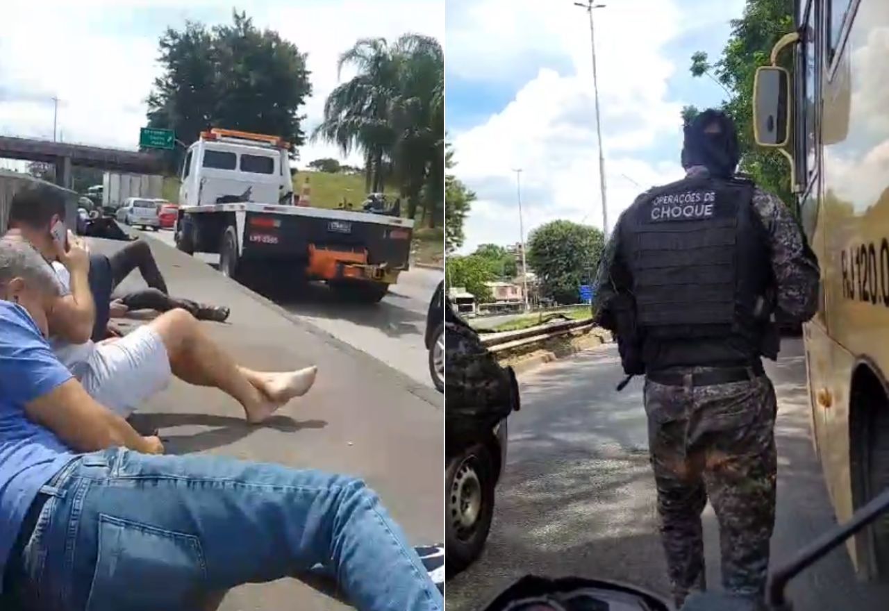 Avenida Brasil e Linha Vermelha fecham por causa de tiroteio em operação policial no Rio Avenida Brasil e Linha Vermelha fecham por causa de tiroteio em operação policial no Rio