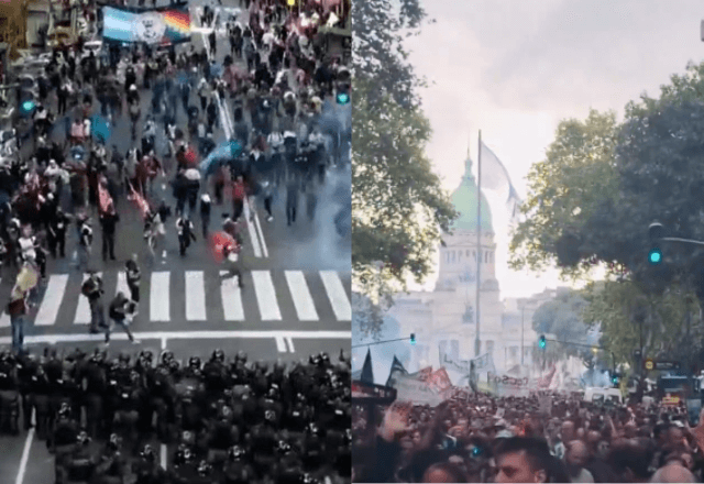 Confronto Argentina - Reprodução/Redes