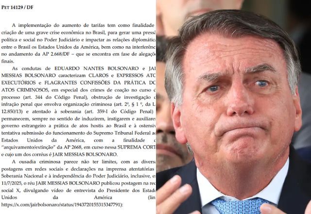 STF divulgou, nesta sexta, decisão de Moraes contra Bolsonaro | Montagem: Reprodução/STF e Lula Marques/Agência Brasil