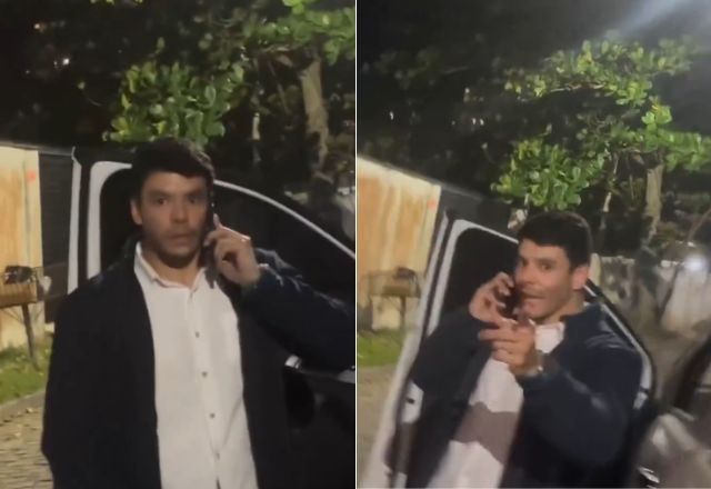 O delegado Moysés Santana participou de abordagem e foi filmado por Oruam | Reprodução