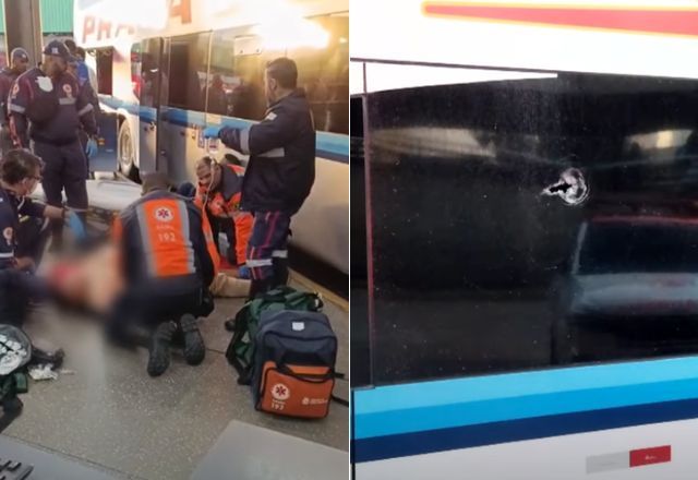 Cantor foi atingido no Terminal Rodoviário da Barra Funda, na zona oeste de São Paulo | Reprodução