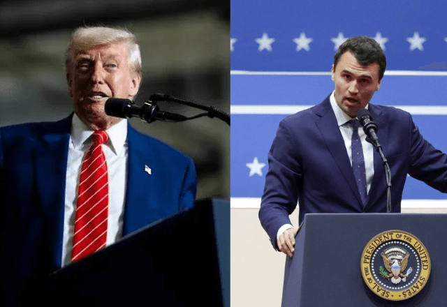 Charlie Kirk, aliado de Trump, é morto nos EUA - Reprodução