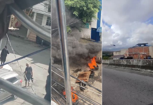 Operação ocorre na manhã desta sexta-feira (26) no Complexo da Maré (RJ) | Reprodução