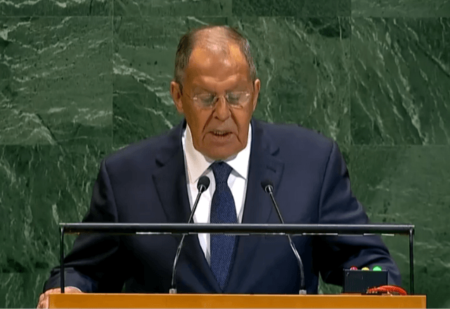 Lavrov nega sobrevoo de drones russos na Europa e ameaça resposta se houver ação da Otan Lavrov nega sobrevoo de drones russos na Europa e ameaça resposta se houver ação da Otan