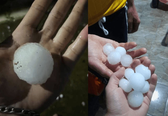 Granizo Paraná - Reprodução