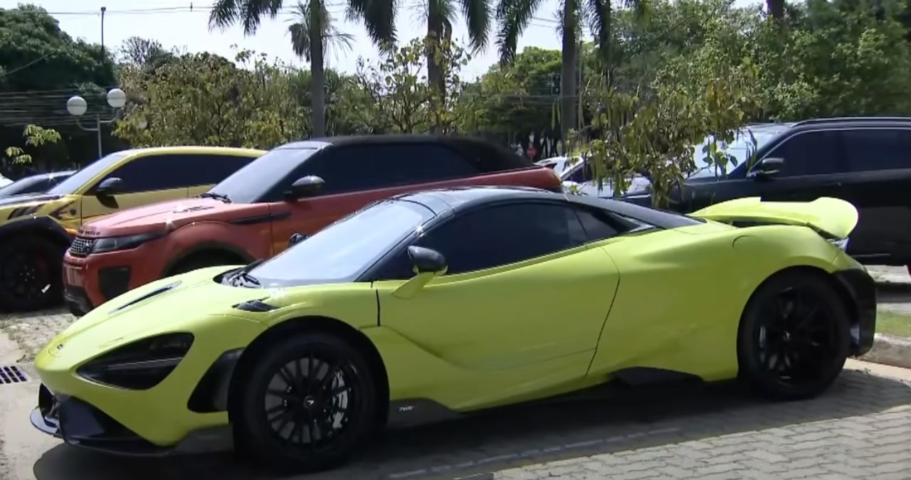 McLaren apreendida na casa de Rodrigo Morgado é avaliada em R$ 5 milhões | Reprodução/SBT