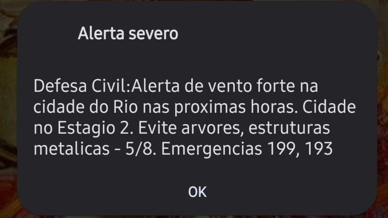 Rio Recebe Alerta Para Ventos Fortes 7 Dias Apos Vendaval
