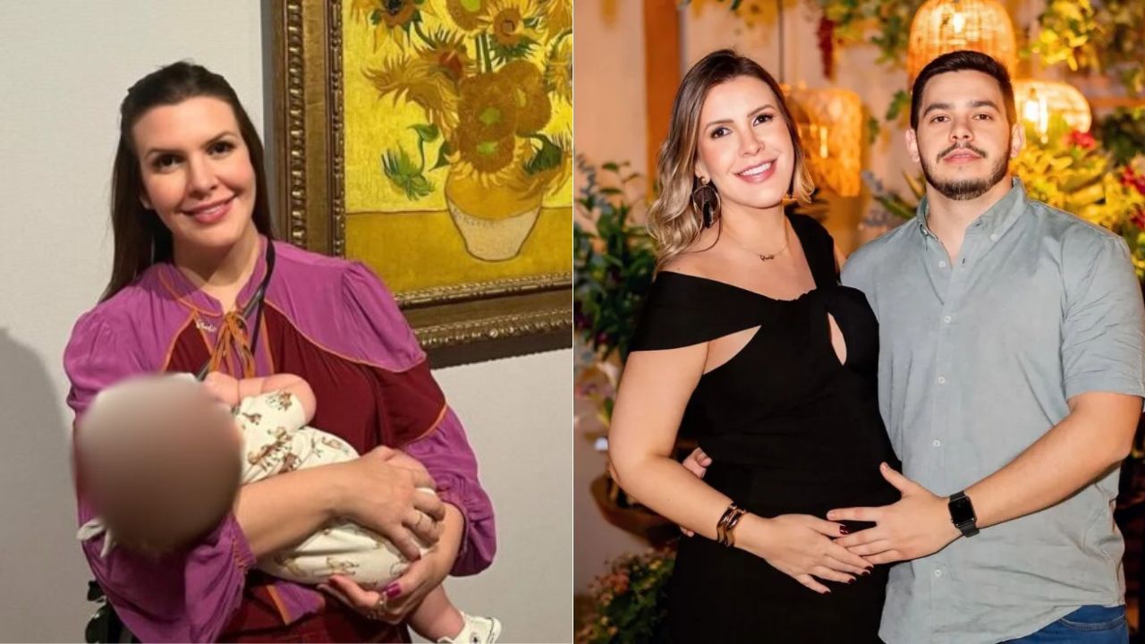 Gassi Mazia, de 37 anos, foi encontrada morta ao lado do filho de apenas 8 meses; marido é principal suspeito | Reprodução/Redes sociais