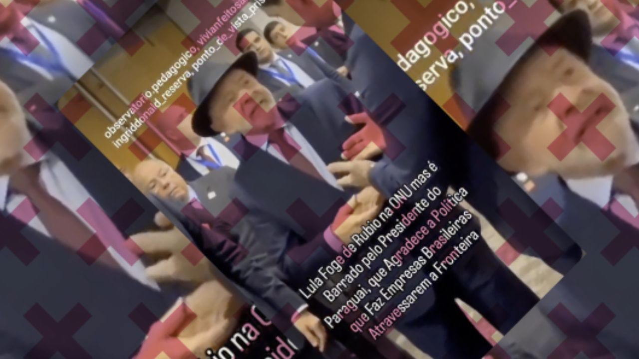 Imagem da notícia: Vídeo de Lula é usado para sugerir constrangimento na ONU Imagem da notícia: Vídeo de Lula é usado para sugerir constrangimento na ONU