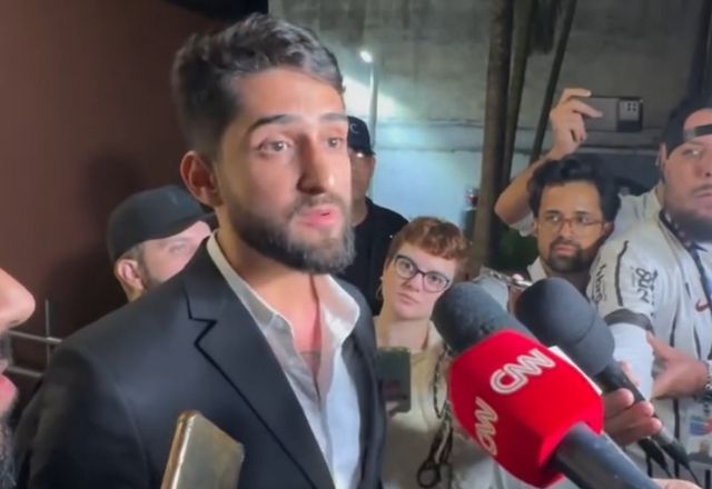 Na porta da delegacia, assessor de Marçal diz que agiu em legítima defesa | Reprodução