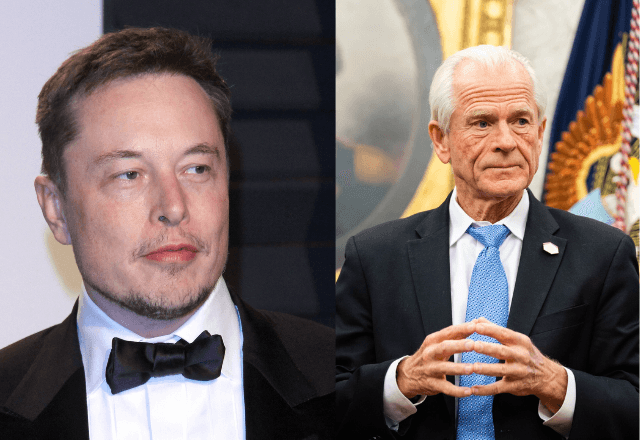 Elon Musk xinga  Peter Navarro, principal assessor de Donald Trump - Reprodução