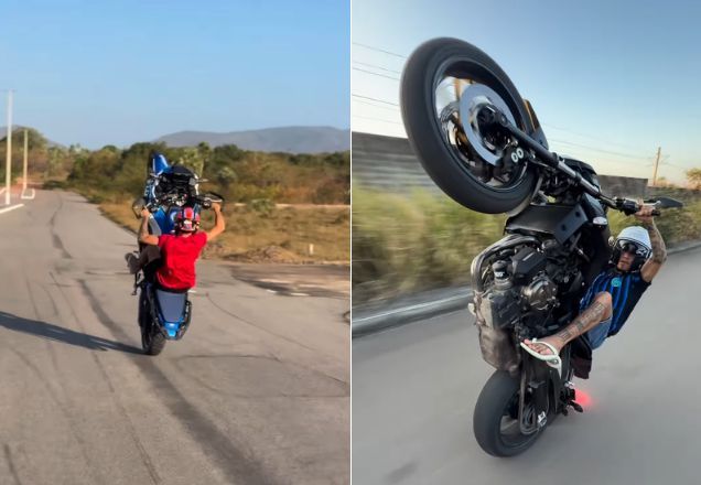 Ruan Carlos publicava nas redes sociais fotos e vídeos em que fazia manobra conhecida como "grau" | Reprodução/Redes sociais