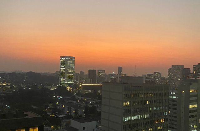 Céu da capital de São Paulo | Foto: Victor Martins
