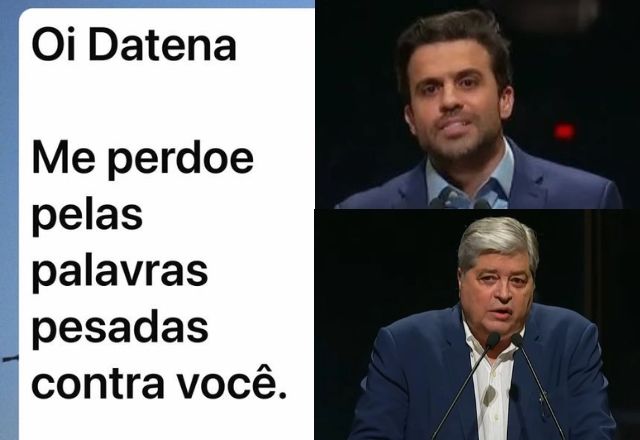 Pablo Marçal pede desculpas a Datena por mensagens | Reprodução