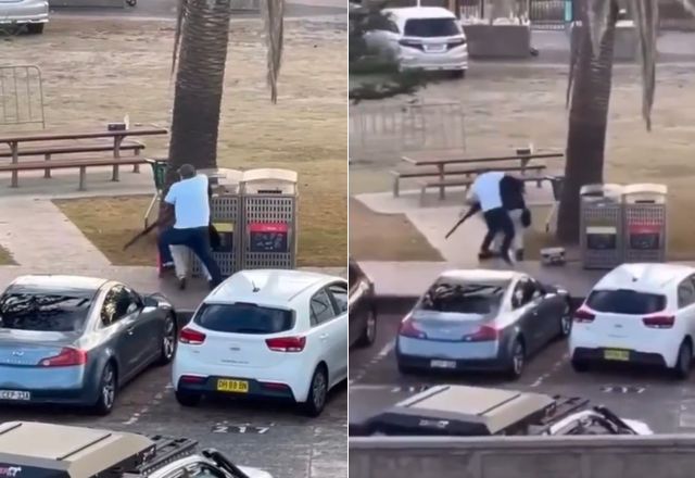 VÍDEO: homem desarma atirador em praia da Austrália durante ataque que deixou 16 mortos VÍDEO: homem desarma atirador em praia da Austrália durante ataque que deixou 16 mortos
