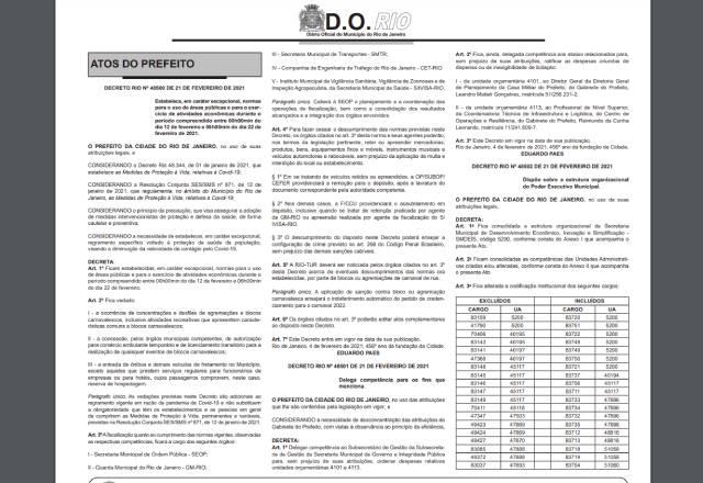Diário Oficial do Rio de Janeiro