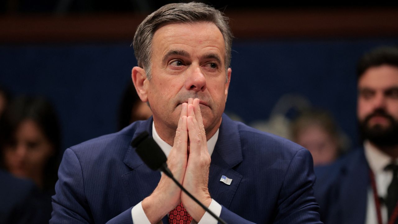 Diretor da Agência Central de Inteligência (CIA), John Ratcliffe, no Capitólio. | REUTERS/Kylie Cooper