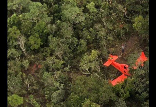 Piloto é encontrado no Mato Grosso/ Divulgação