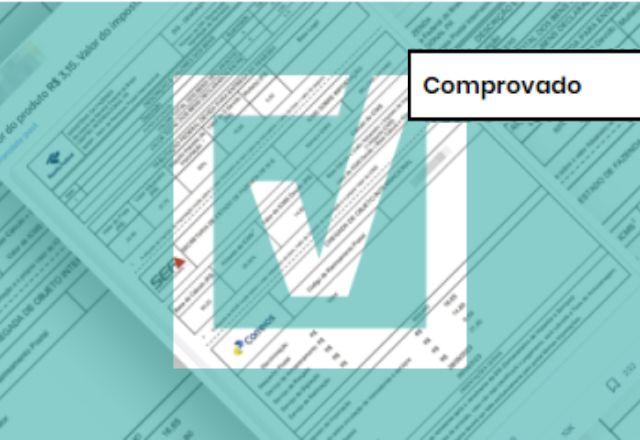 COMPROVADO: É verídica nota fiscal com imposto de R$ 31,45 sobre produto de R$ 3,15 COMPROVADO: É verídica nota fiscal com imposto de R$ 31,45 sobre produto de R$ 3,15