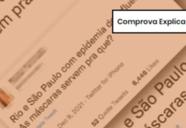 COMPROVA EXPLICA: Máscaras protegem contra epidemia de H3N2; entenda COMPROVA EXPLICA: Máscaras protegem contra epidemia de H3N2; entenda
