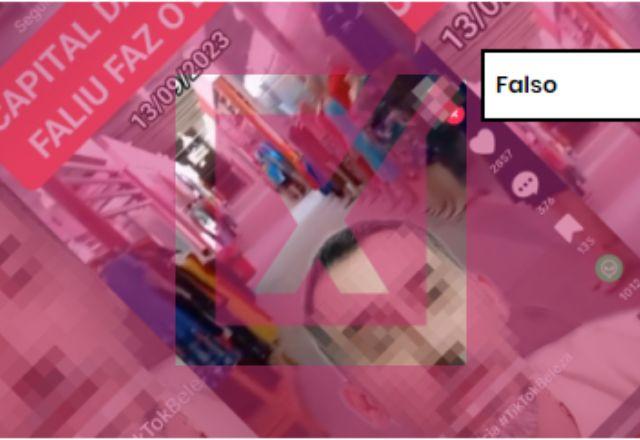 FALSO: É falso que maior comércio popular do Nordeste tenha falido; feira mostrada em vídeo funciona normalmente FALSO: É falso que maior comércio popular do Nordeste tenha falido; feira mostrada em vídeo funciona normalmente