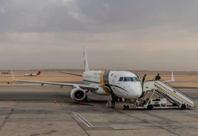 Voo de repatriação dos brasileiros que estavam em Gaza chega a Brasília na noite desta 2ª (FAB/Governo brasileiro/Divulgação)