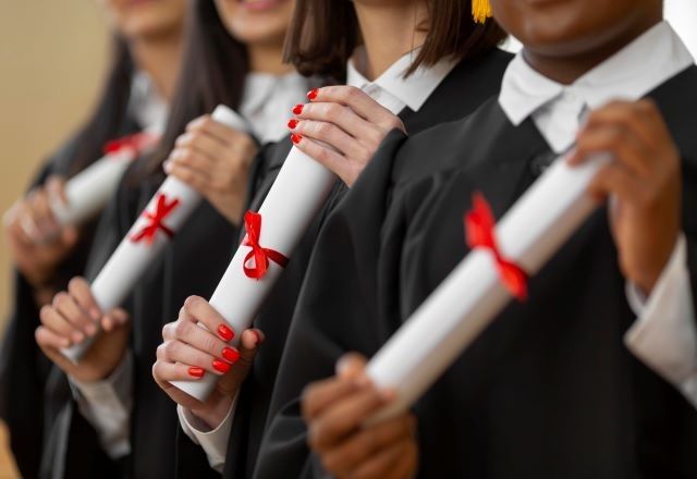 Documentos falsos, segundo a PF, abrangiam áreas como administração, direito, engenharias, educação física, fisioterapia e psicologia | Freepik
