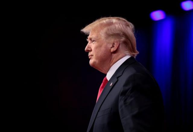 Donald Trump, de perfil