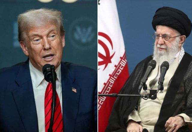 Donald Trump e Ali Khamenei | Divulgação