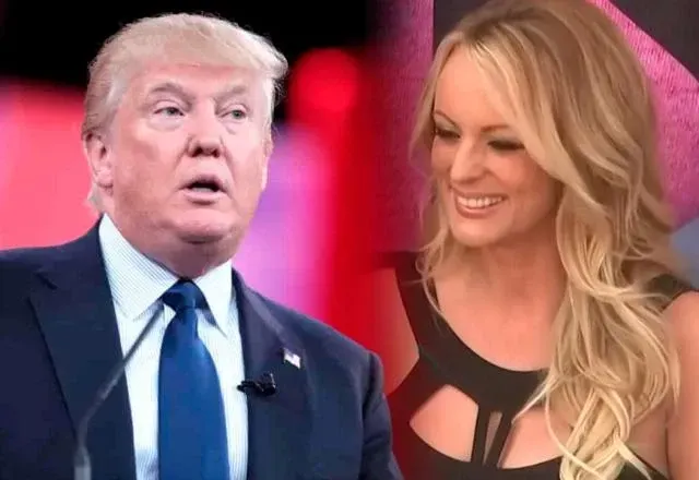 Trump foi acusado por fraudar documentos para esconder suborno a Stormy Daniels | Reprodução
