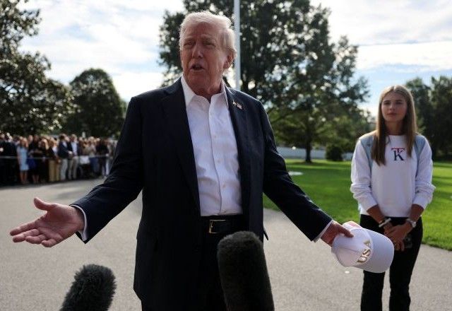 Donald Trump na Casa Branca | 26/9/2025/Reuters/Jonathan Ernst