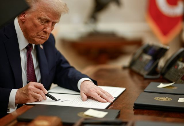 Donald Trump repete ato do primeiro mandato e retira EUA do Acordo de Paris |Divulgação/Casa Branca