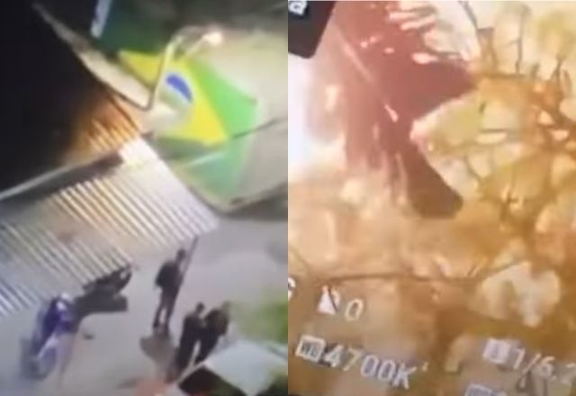 Facções usam drones para monitorar e lançar granadas em rivais no Rio | Reprodução/SBT