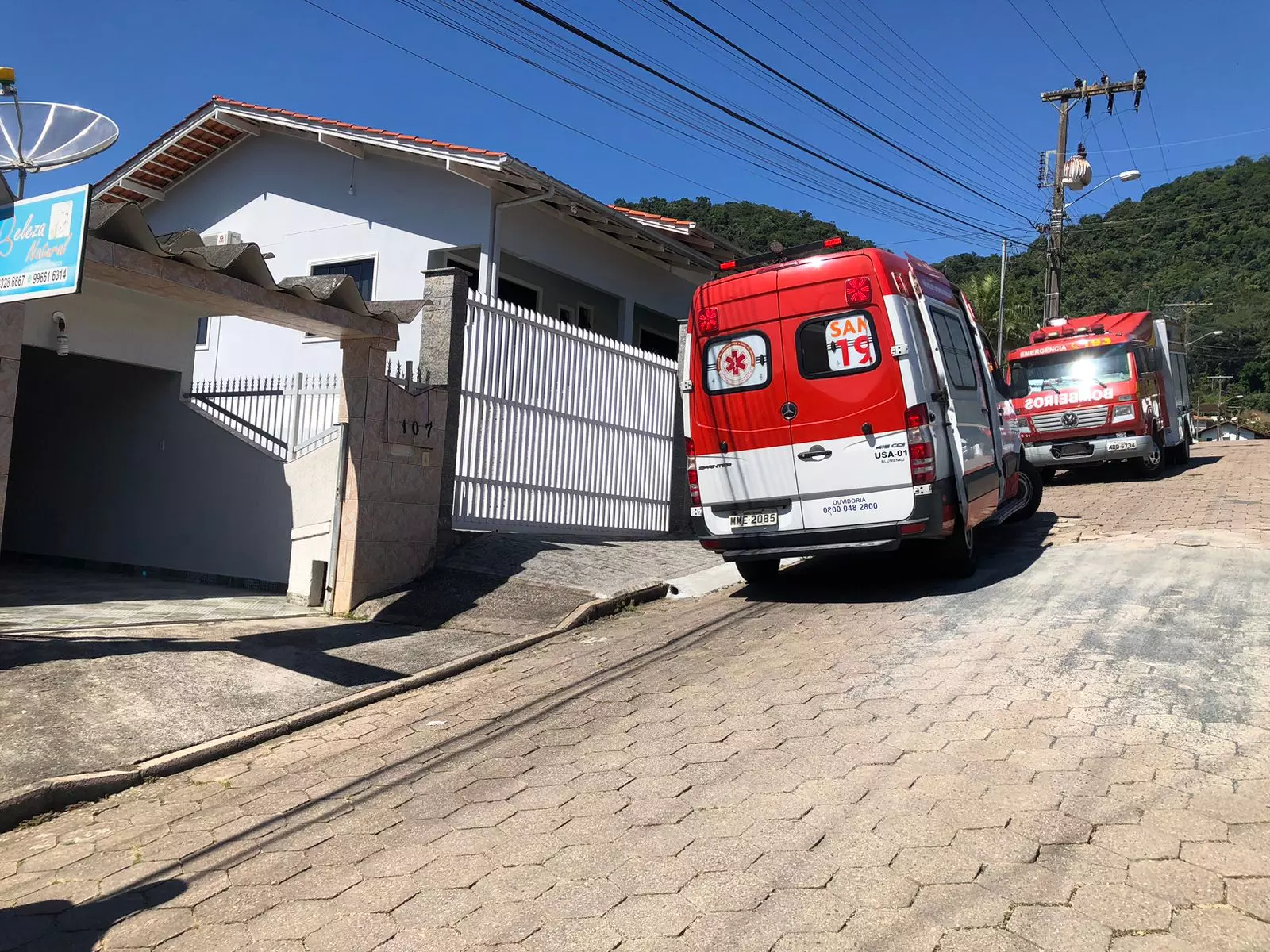 Morre uma das irmãs que se afogou em piscina em Blumenau