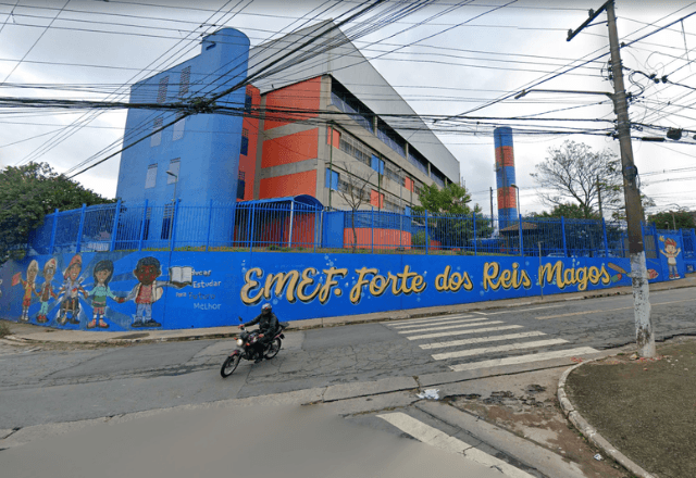 EMEF Forte dos Reis Magos | Reprodução Google Maps