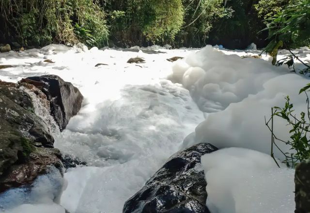 Após vazamento de ácido sulfônico em rio, Joinville decreta situação de emergência