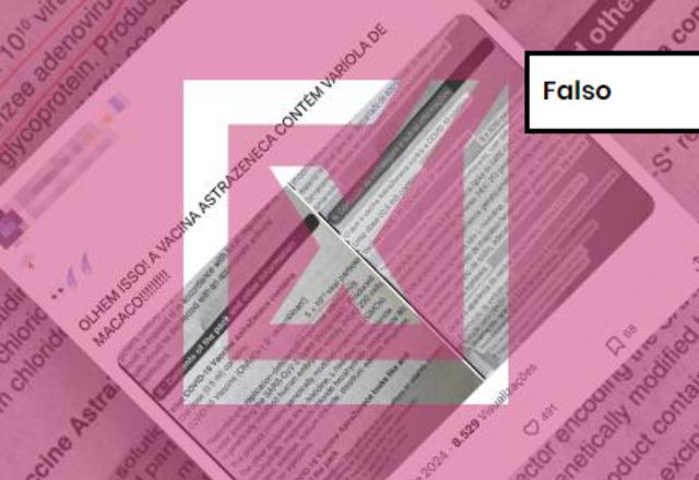 É falso que a vacina AstraZeneca transmita varíola dos macacos | Projeto Comprova