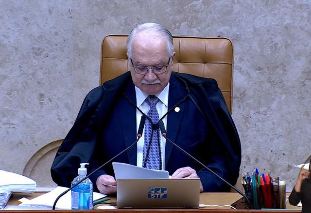 Edson Fachin em sessão no STF | Foto: Reprodução/STF