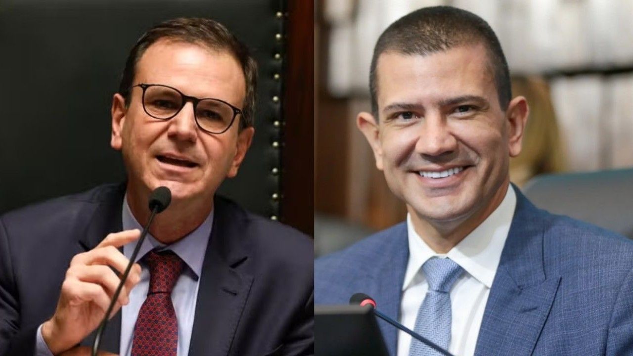Eduardo Paes (PSD) e Douglas Ruas (PL) | Divulgação