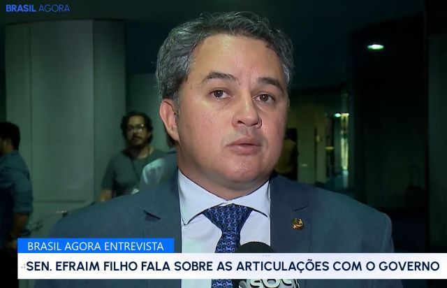Efraim Filho (União Brasil-PB) fala ao Brasil Agora sobre desoneração