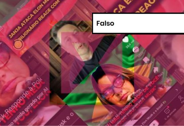 Elon Musk não gravou vídeo respondendo xingamento de Janja | Projeto Comprova