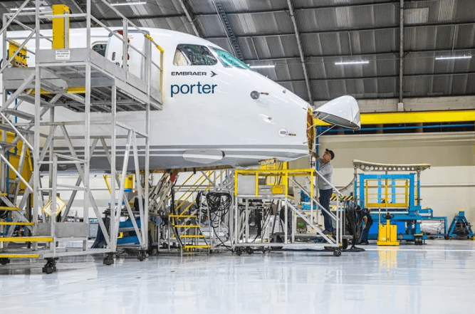 Embraer: companhia entregou 91 aeronaves no quarto trimestre de 2025, um crescimento de 46% em relação ao trimestre anterior e de 21% frente ao mesmo período de 2024 | Leandro Fonseca/Exame