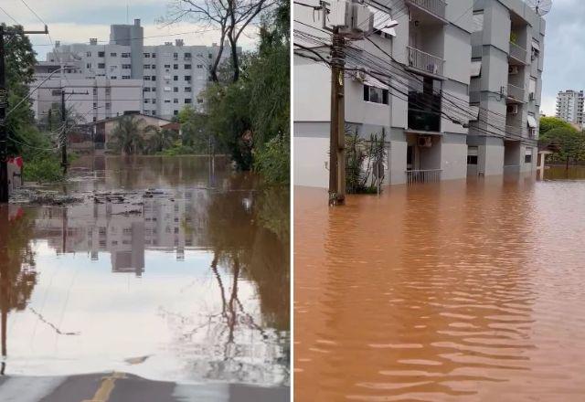 Enchentes em Santa Catarina e Rio Grande do Sul
