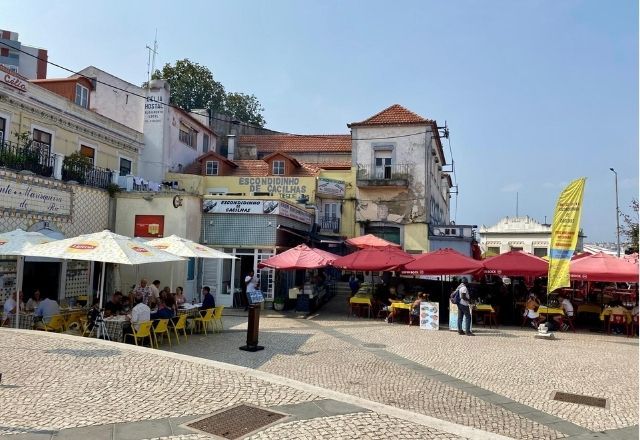 Enfermeira brasileira desapareceu em Cacilhas, bairro de Almada, Portugal | Vicente Nunes/ jornal Público