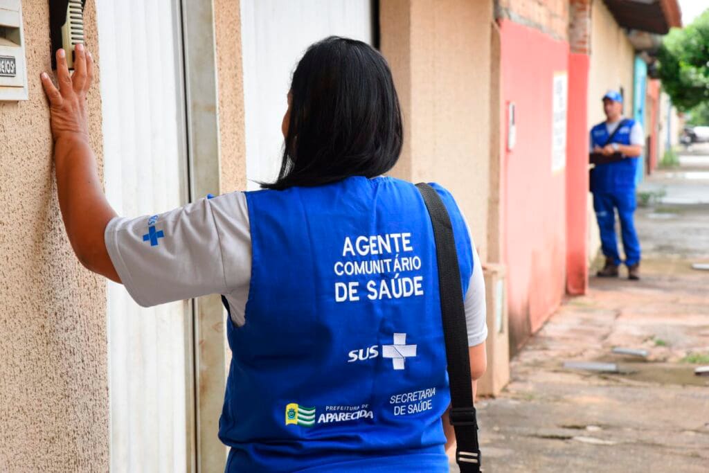 Entenda quem tem direito à aposentadoria especial de agentes de saúde. | Jhonney Macena/Prefeitura Aparecida de Goiânia