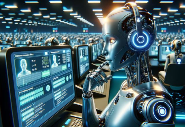 Entrevistados acreditam que IA torna-se uma barreira para o atendimento humano | Imagem gerada por IA